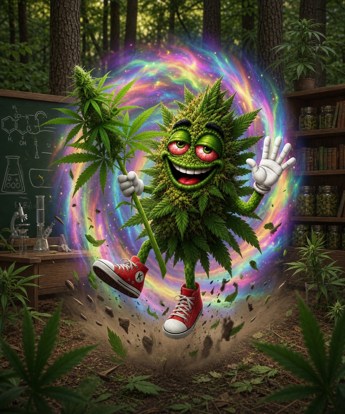 Buddie welcoming members to The HighK Portal